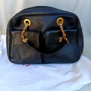 Gorgeous Paloma Picasso black hand bag